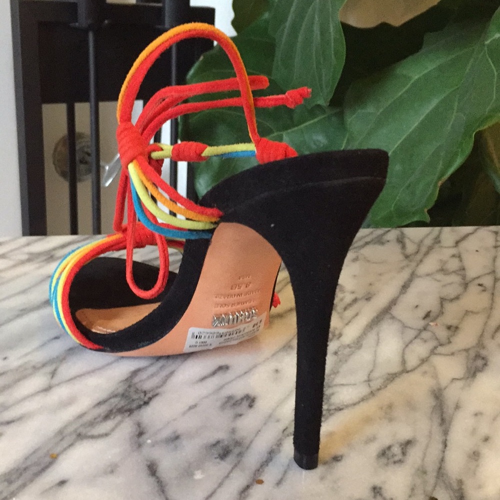 BRAND NEW! SCHUTZ multi color sandal - Picture 2 of 5